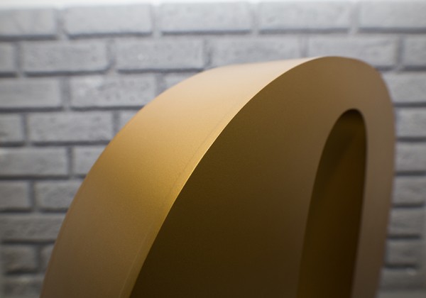 Объемная буква из пвх