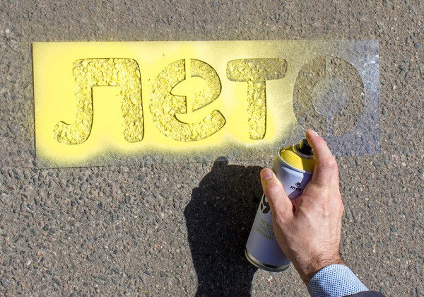 Многоразовый трафарет из пластика