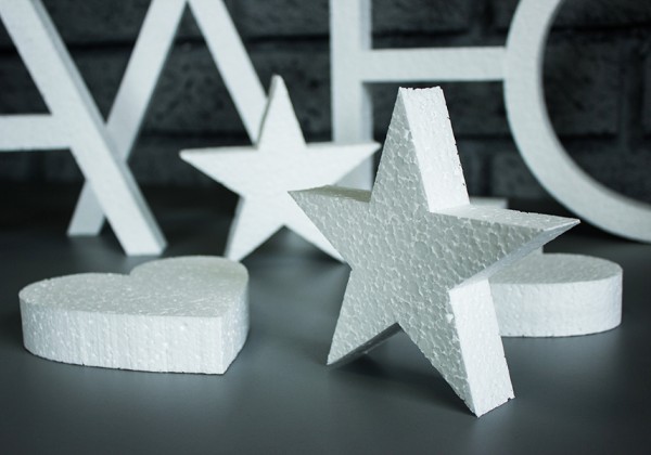 Звезда из пенопласта
